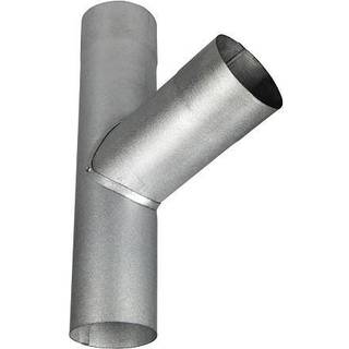 Plastmo AluZink grenrør, 70° - Ø90 mm