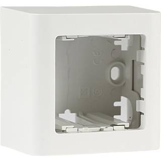 LK FUGA Softline underlag 1 modul 49 mm dyb, hvid