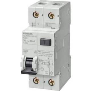 SIEMENS Kombiafbryder 300mA, 6kA, 1 polet + nul C 10A