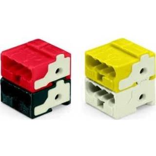 Wago Samlemuffe 2 x 4 x 0,6 - 0,8 MM grå/gul