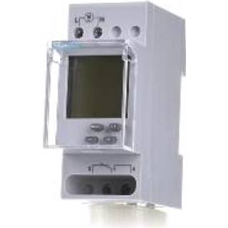 SIEMENS Uge ur top digital 230V 16A, 1 kanal 2 modulbredder