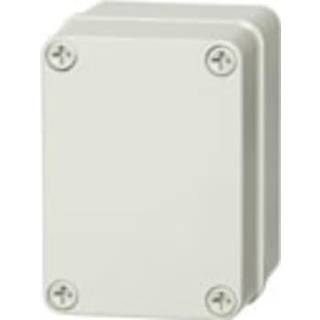 Fibox Kasse 80x110x65 mm, polycarbonat grå låg