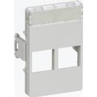 LK UDTAG LK 2XRJ45 T5 CLICLINE LYSEGRÅ 108F5688