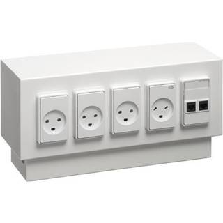 Gulvbox Perlehvid Ral9016 Hager