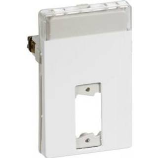 LK FUGA dataudtag SUB-D 1x9-pol eller 1x15 pol VGA T3, hvid