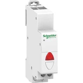 Schneider Electric Signallampe iIL Grøn LED 110-230VAC estimeret til 100.000t Bredde 18mm