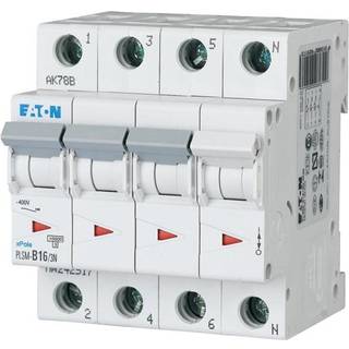 Eaton Automatsikring 16A 3P+N C 4M 6KA