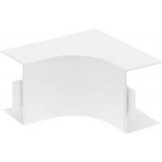 Hjørne indvendig 40x40 mm hvid ral 9010