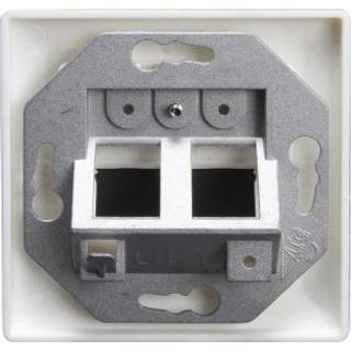 Triax Vägguttag Keystone CAT6 Vinkel