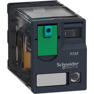 Schneider Electric Stikbensrelæ 6A 4C/O med led 24DC