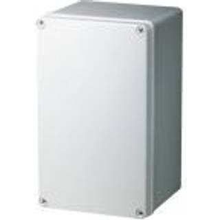 Fibox Kasse 140x230x65mm, polycarbonat grå låg