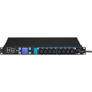 Eaton EMAH28 strømforsyningsenhed (PDU) 8 AC stikkontakt(er) 1U Sort