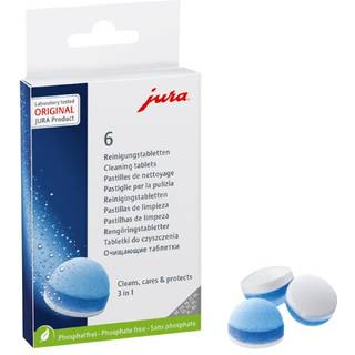 Jura rensetabletter 6 stk.