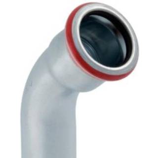 Geberit Mapress bøjning FZ 45° 54 mm med nippel