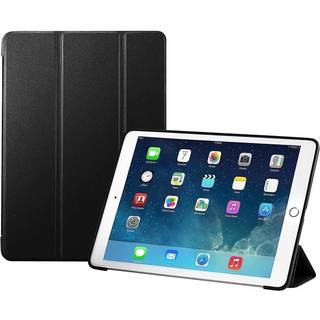 iPad-etui 9,7 tommer iPad 5/6 iPad Air 1/2 Smart Cover-etui Sort
