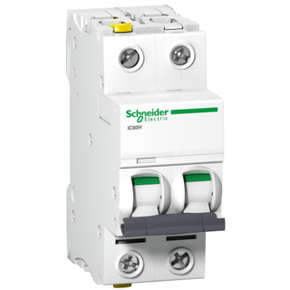 Schneider  Automatsikring IC60h 2P 1A C