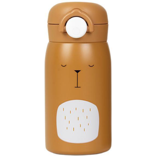 Fabelab Water bottle - Small - Bear - Ochre