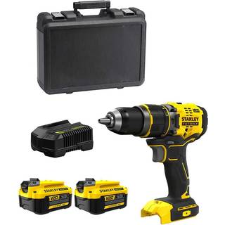 Slagskruetrækker / bor Stanley SFMCD721M2K-QW; 18 V; 2x4,0 Ah batt.