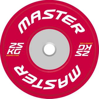 Master Fitness Master Competition Plate 50 mm 25 kg Vægt 25 kg