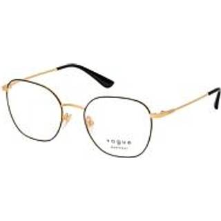VOGUE EYEWEAR Kvinde VO4178 280 Optiske stel Metal Sort Transparent Firkantet Normal