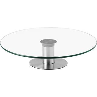 Kageopsats, matpoleret rustfrit stål, Ø30,5xH9 cm