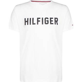 Tommy Hilfiger Herren T-Shirt weiß Baumwolle & Mix unifarben