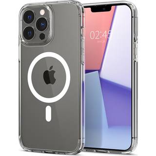 Spigen Ultra Hybrid Mag MagSafe Cover til iPhone 13 Pro hvid/transparent