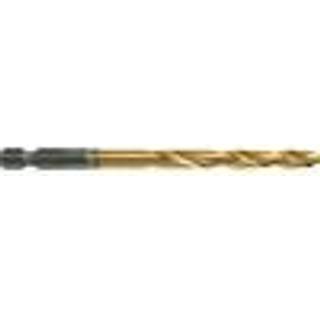 Spiralbor HSS-G TiN 1/4" 6kt skaft 10,5mm
