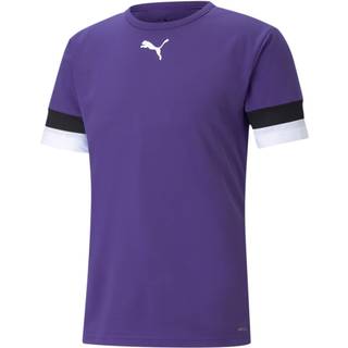 Puma Herre TeamRISE Trænings T-shirt Prism Violet/Puma Sort/Puma Hvid