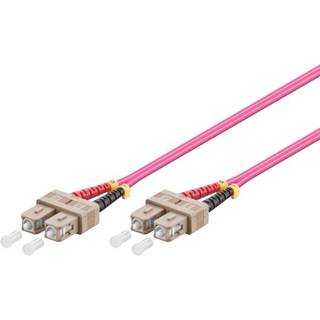 MicroConnect SC-SC Multimode duplex OM4 optisk kabel | 2 meter | PRIS-MATCH