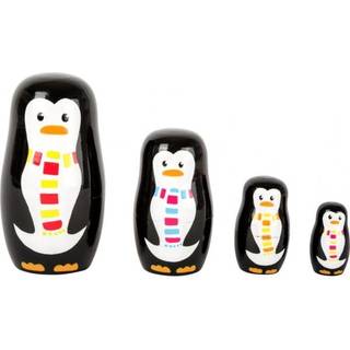 Small Foot - Wooden Matryoshka Dolls Penguin Family
