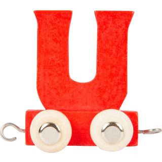 Small Foot - Wooden Letter Train Color - U