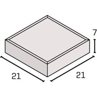 IBF Bondesten Makro Grå - 7x21x21cm