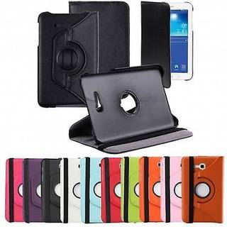 360° Roterebart cover Samsung Galaxy Tab 3 Lite (7.0 ") : farve - sort