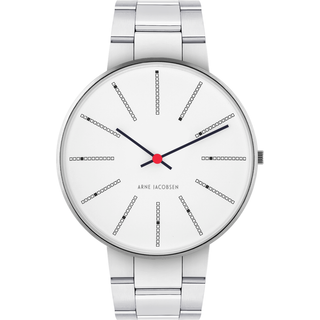 Arne Jacobsen armbåndsur BANKERS 40 MM med lænke