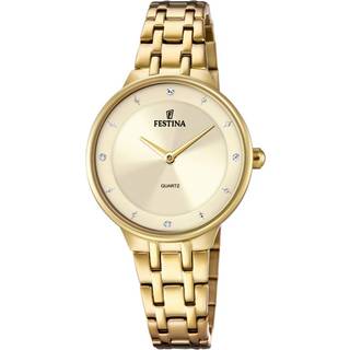 Festina F20601-2 Mademoiselle Guld/Gul guldtonet stål Ø30.5 mm