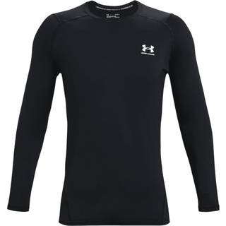 HeatGear® Fitted Men's Long Sleeve Black / White XL
