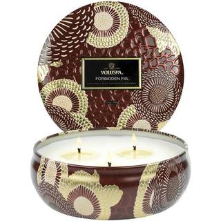Voluspa Forbidden Fig 3-Wick Tin Candle
