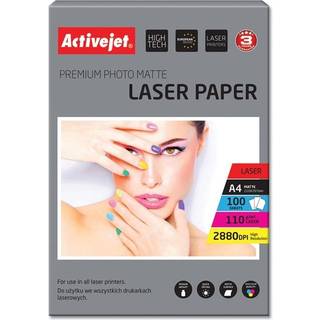 ActiveJet Papier matowy Activejet P4-110M100L (A4 100 szt.)