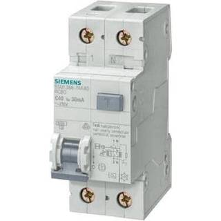 SIEMENS Kombiafbryder 300MA, 6KA, 1 polet + nul C 20A