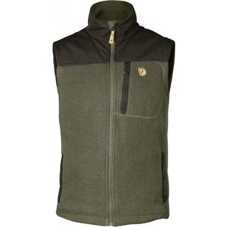 Fjällräven Buck Fleece Vest Men-laurel green / deep forest-XL