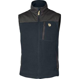 Fjällräven Men's Buck Fleece Vest Dark Navy, S