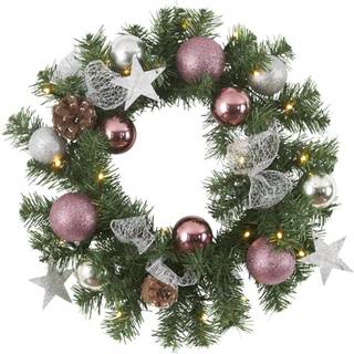 Star Trading - Krans Noel - 40 cm - Grøn