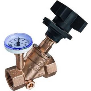 Kemper multi-fix-plus cirkulations- og reguleringsventil muffe/muffe 12 rødgods