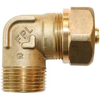 TA kompressionsvinkel 1/2" - 22mm til pex, nippel