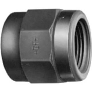 +GF+ Overgang pvc 20 mm 1/2" muffe/muffe