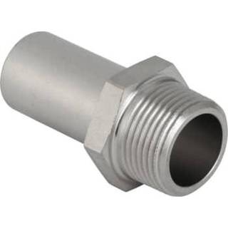 Geberit Mapress overgang rustfri 28x1 nippel/nippel
