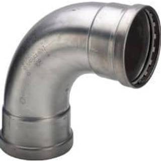 Viega Sanpress Inox XL bøjning 90° 76,1 Rustfritstål/blank, 482596
