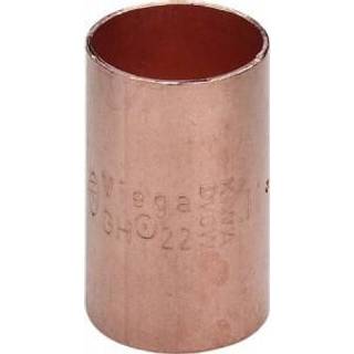 Viega Nippelrør 1 1/2" x 50 mm rødgods