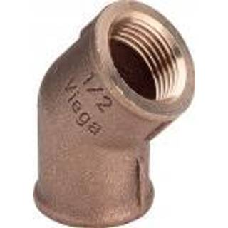 Rødgods Vinkel Mf/Mf 45Gr 3/4 Viega